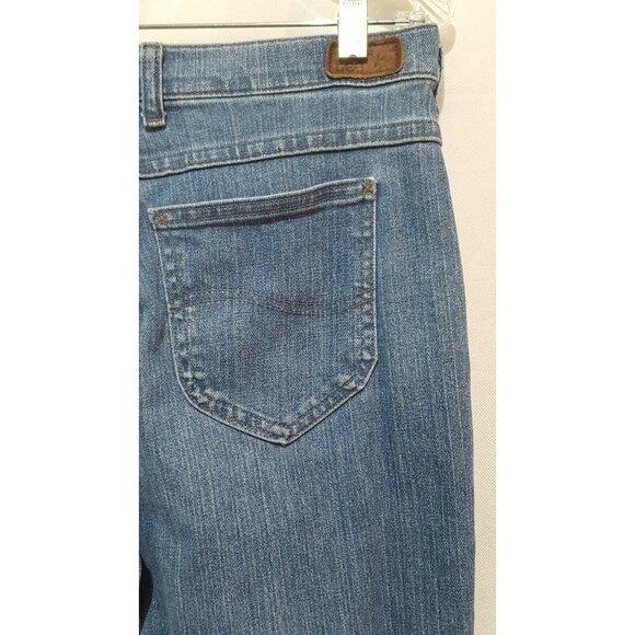 Vintage Lee Size 8 Relaxed Fit Straight Leg Jeans At the Waist 30 X 30 HIgh Rise - Picture 6 of 8